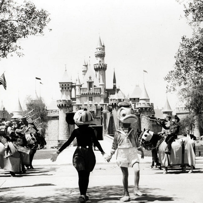 1955年のミッキーとドナルド