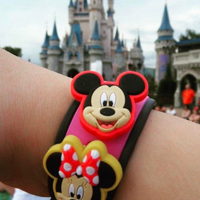 ミッキーとミニーのアクセサリー