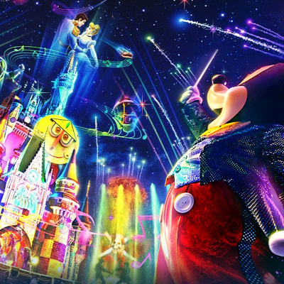 ミッキーがオーケストラの指揮者に