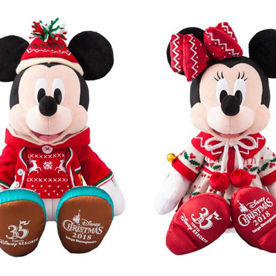 ミッキー＆ミニーぬいぐるみ（ディズニーランド限定）