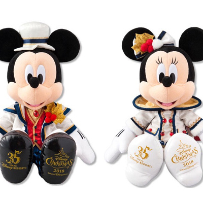 ミッキー＆ミニーぬいぐるみ（ディズニーシー限定）
