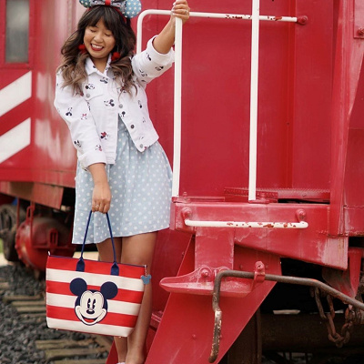 ミッキーアウターコーデ②