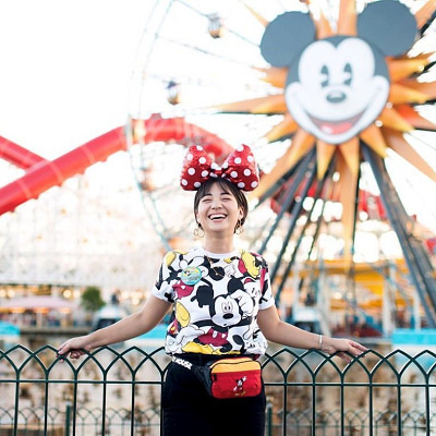 ミッキー服コーデ