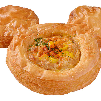 ミッキーシェイプのお惣菜系パン②