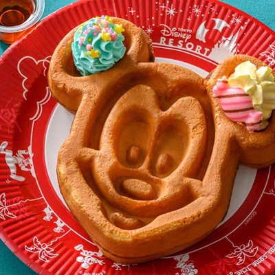 ミニーマウスのカチューシャクッキー：700円| キャステル