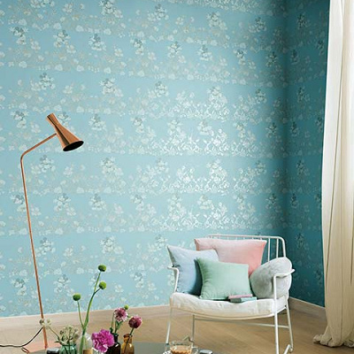 ミッキー／フラワーガーデンの壁紙