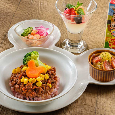 「ミッキーのレインボー・ルアウ」低アレルゲンメニュー　小人（幼児・小学生）：4～11才