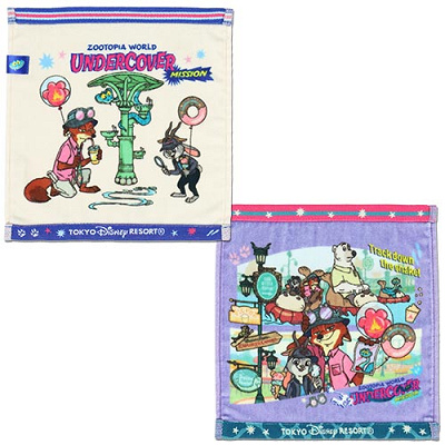 ミニタオルセット(ズートピア2グッズ)