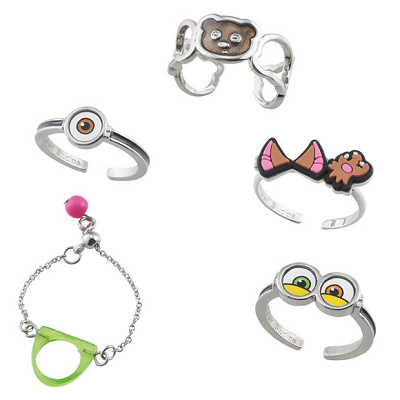 ミニオン イヤーカフ&リングセット ハロウィーン