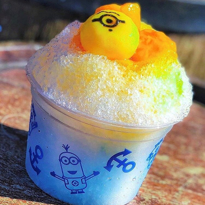 ミニオン・フラッペ～マンゴー＆ブルーハワイ～