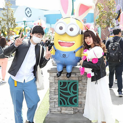 ミニオンパーク／フラッフィのカップルコーデ