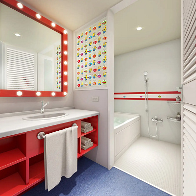 ミニオンルーム3のバスルーム