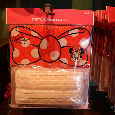 ミニーのマスク（マスクケース付き）