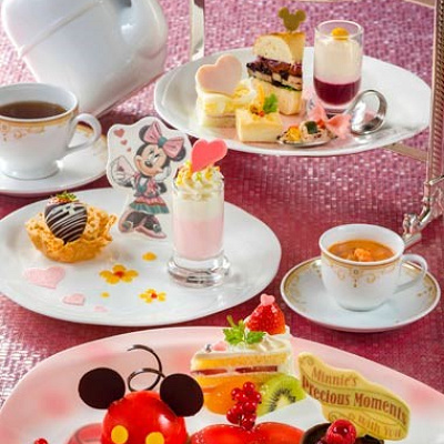 “ミニーのプレシャスモーメント・ウィズ・ユー”アフタヌーンティーセット