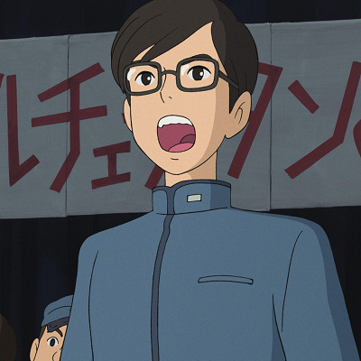 カルチェラタン取り壊し撤廃の演説をする水沼