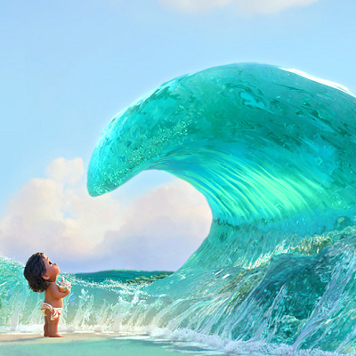 『モアナと伝説の海』の名言④：海が私を選んだの。（モアナ）