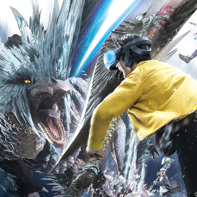 モンスターハンターワールド：アイスボーン XR WALK　メインビジュアル