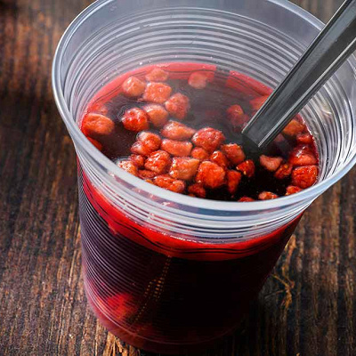 ホットワイン赤（イチジク、ストロベリー、ナッツ）