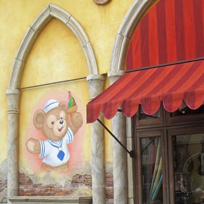 パラッツォ・カナルに描かれた壁画