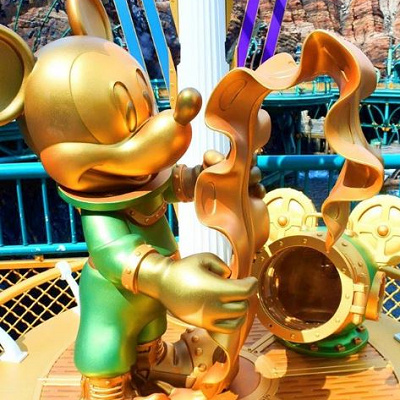 ミステリアスアイランドのハピエストミッキースポット