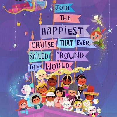 新しいイッツ・ア・スモールワールドのポスター