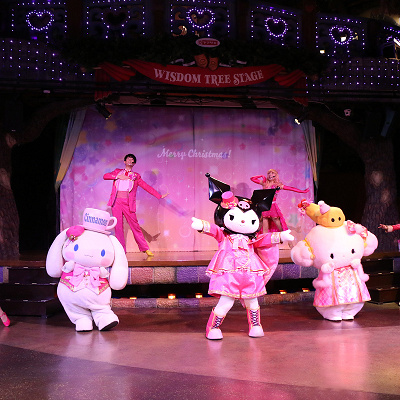 新作ショー「Sparking Pink Christmas Party！」／ピューロランド・クリスマス2022