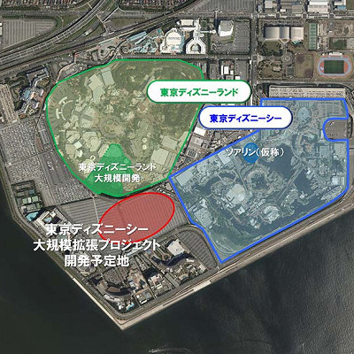 新テーマポートの場所