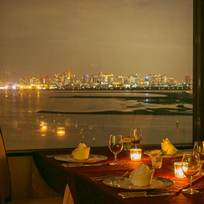 カーニバルから望む夜景