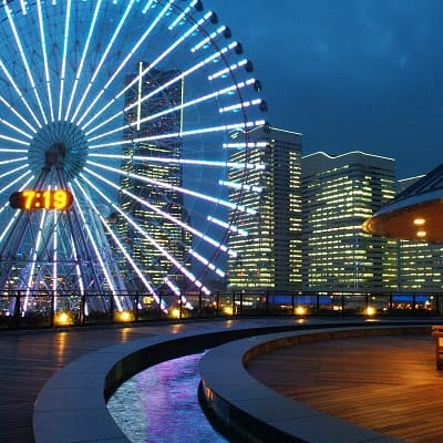 万葉倶楽部からの夜景