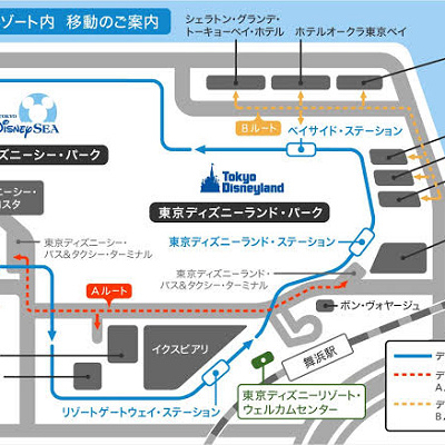 オフィシャルホテルの場所