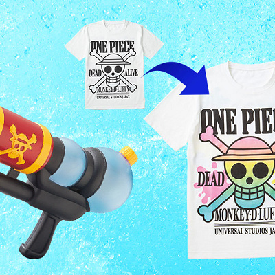 ワンピース・ウォーター・シューター、ワンピースTシャツ