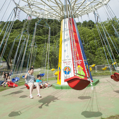 パディントンベアの空飛ぶブランコ