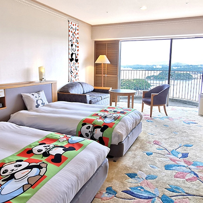 パンダツインルーム