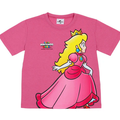 ピーチのキッズTシャツ