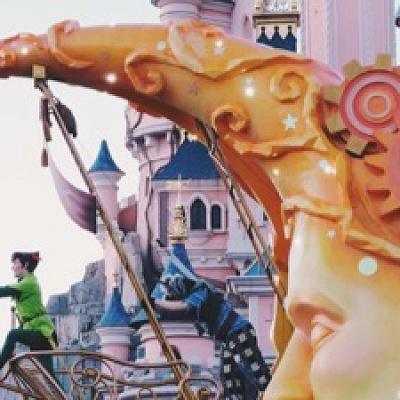 パリのディズニーパークのピーターパン