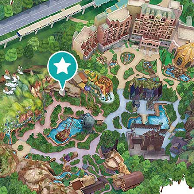 ルックアウト・クックアウトの場所