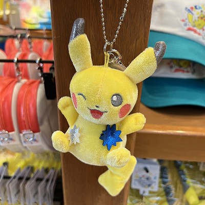 ピカチュウのマスコットキーチェーン