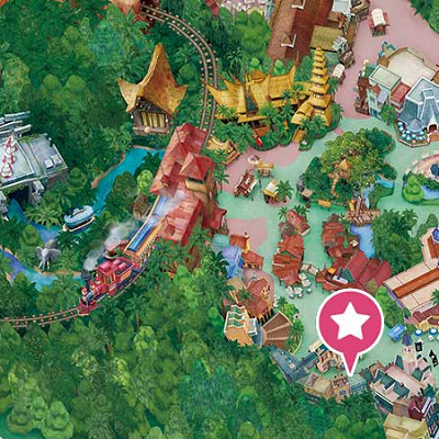 パイレーツ・トレジャーの地図