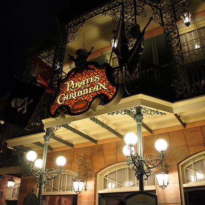 カリブの海賊にも絶叫ポイントあり