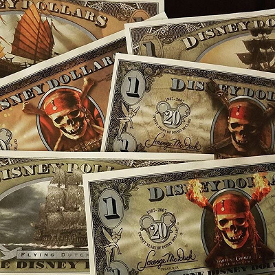 パイレーツオブカリビアン公開記念紙幣