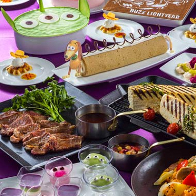 “ピクサー・プレイタイム” ランチブッフェ／ディナーブッフェ（オチェーアノ）