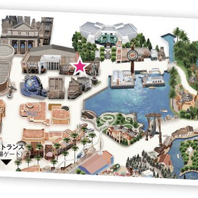 オープン予定の位置