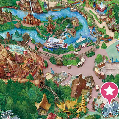 プラザパビリオン・レストラン：場所