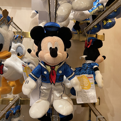 ぬいぐるみバッジ(ドナルドパルパルーザグッズ2025)| キャステル  