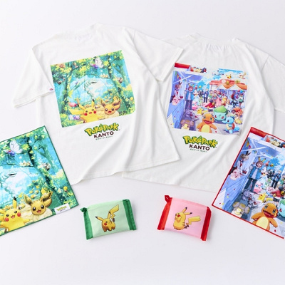 「ポケモンフォレスト」と「カヤツリタウン」がテーマのグッズ