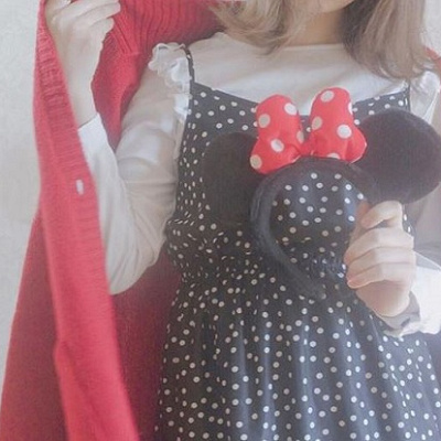 水玉ワンピース