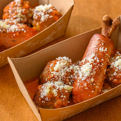 ポルペッティ＆骨付きソーセージ