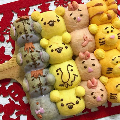 プーさん×ピグレット×イーヨー×ティガー