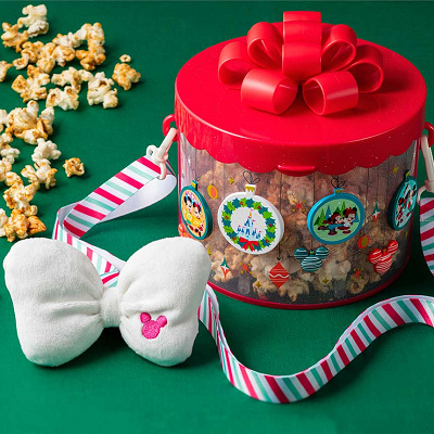 ポップコーン、バケット付き