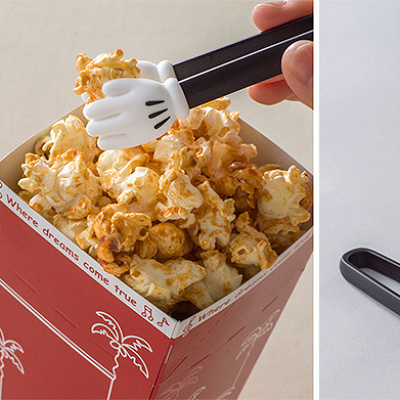 ポップコーン、スーベニアトング付き